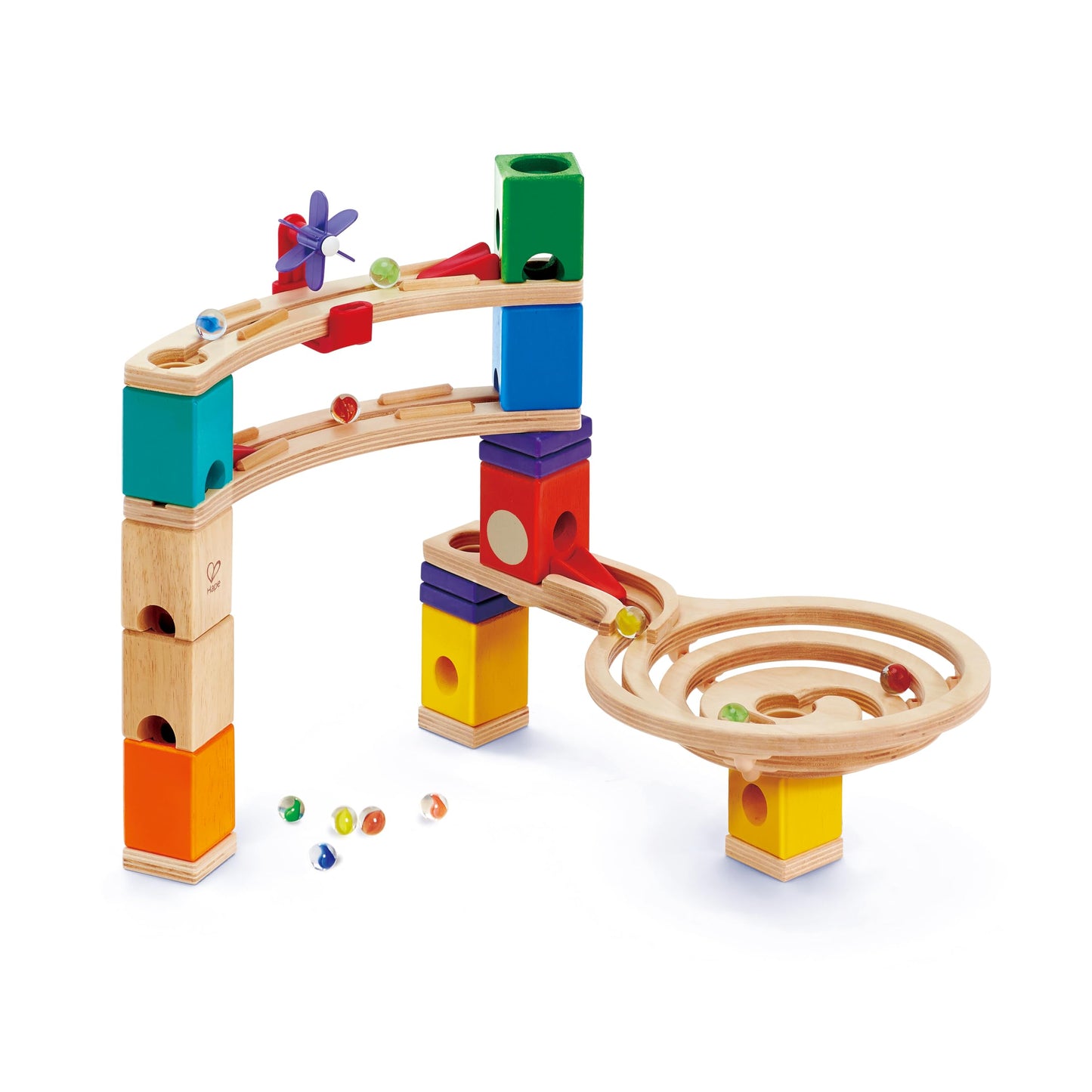 The Luddles Premium Wooden Marble Run