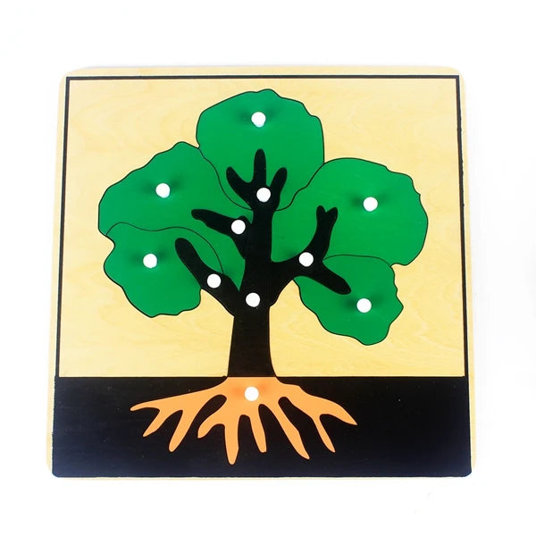 Montessori Wooden Life Cycle Puzzle – Plants & Animals Educational Toy