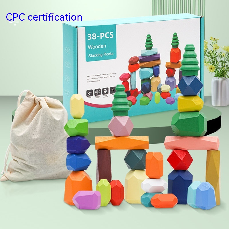 The Luddles Montessori Stacking Stones