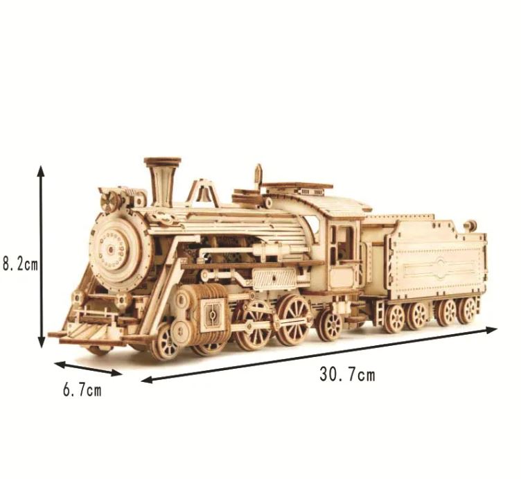 The Luddles Steam Train 3D Mechanical Puzzle
