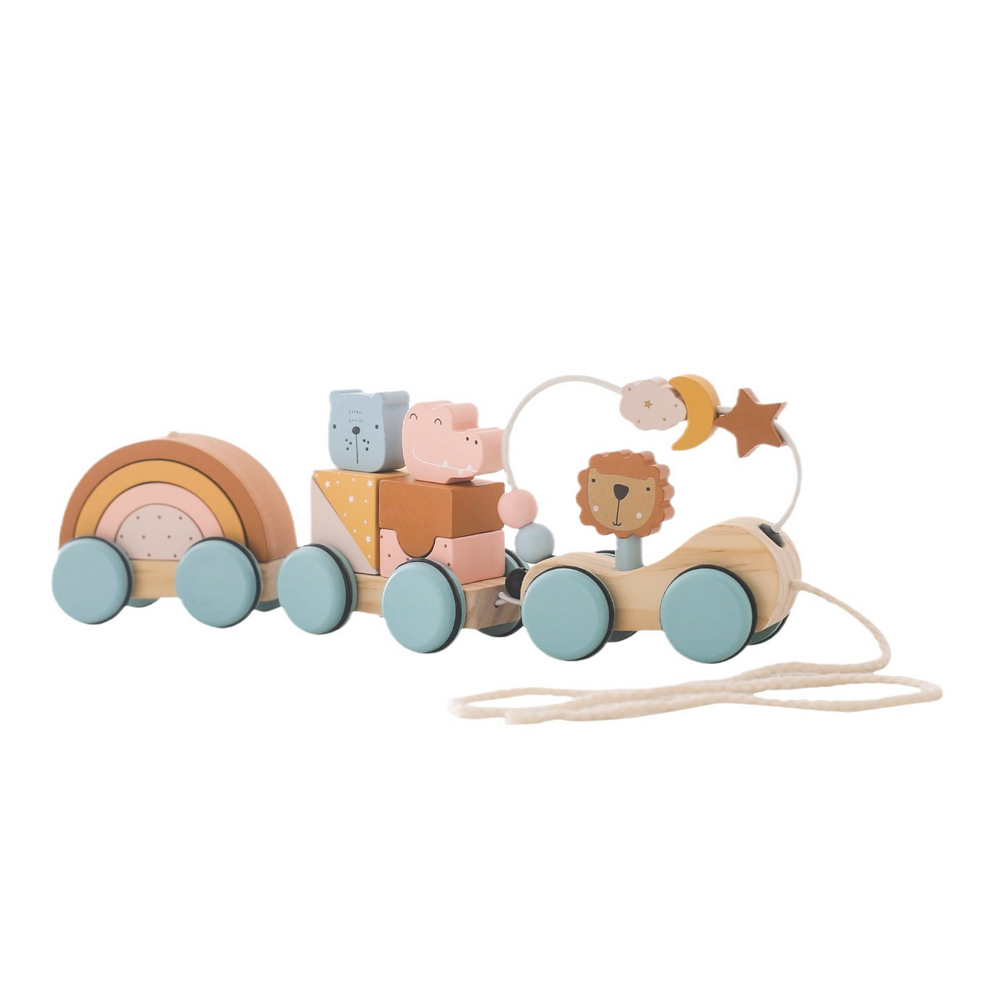 The Luddles First Puzzle Set — Wooden Shapes