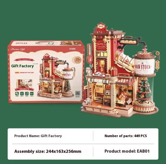 The Luddles Mechanical 3D Assembly Puzzle