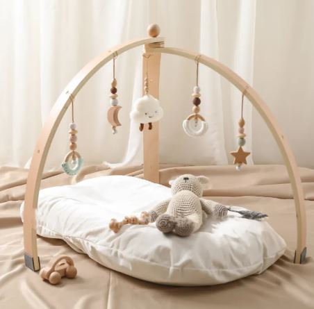 The Luddles Baby Gym — Natural Beechwood
