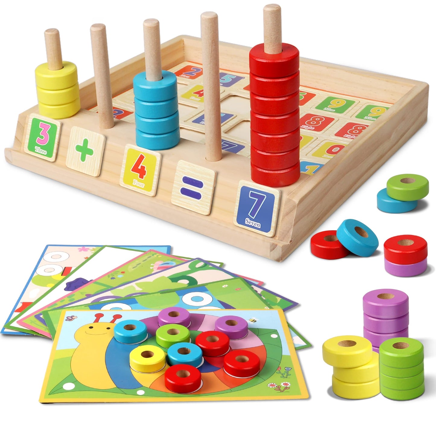 The Luddles Montessori Math Manipulatives Kit