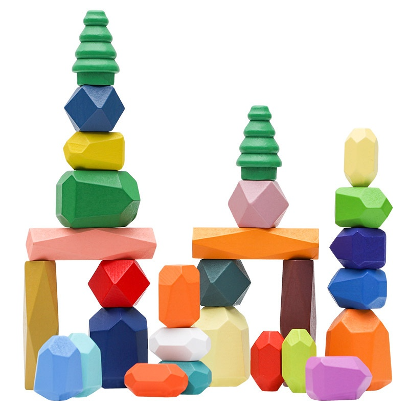 The Luddles Montessori Stacking Stones