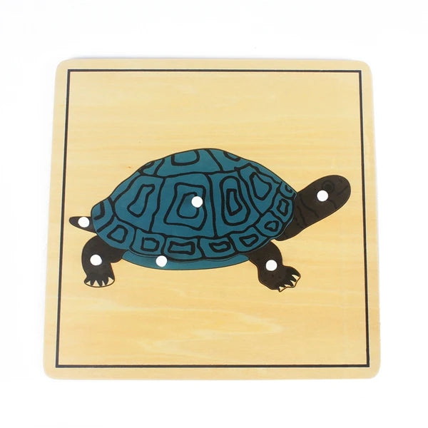 Montessori Wooden Life Cycle Puzzle – Plants & Animals Educational Toy