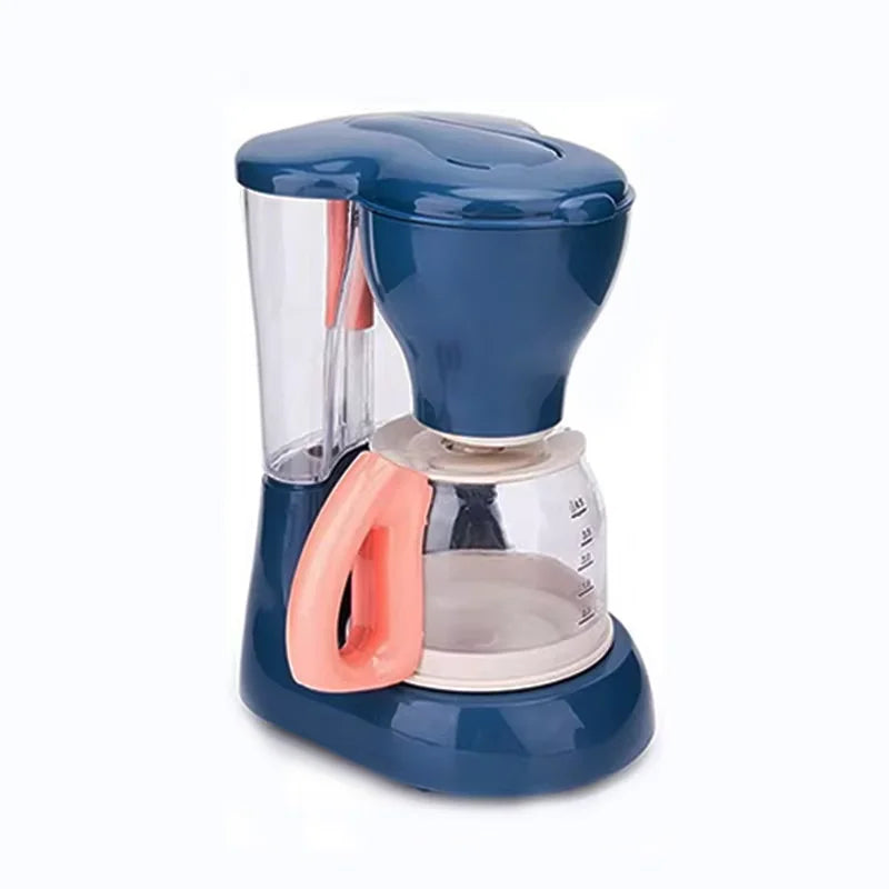 Mini Kitchen Appliances Play Set – Pretend Coffee Maker, Blender, Mixer & Toaster