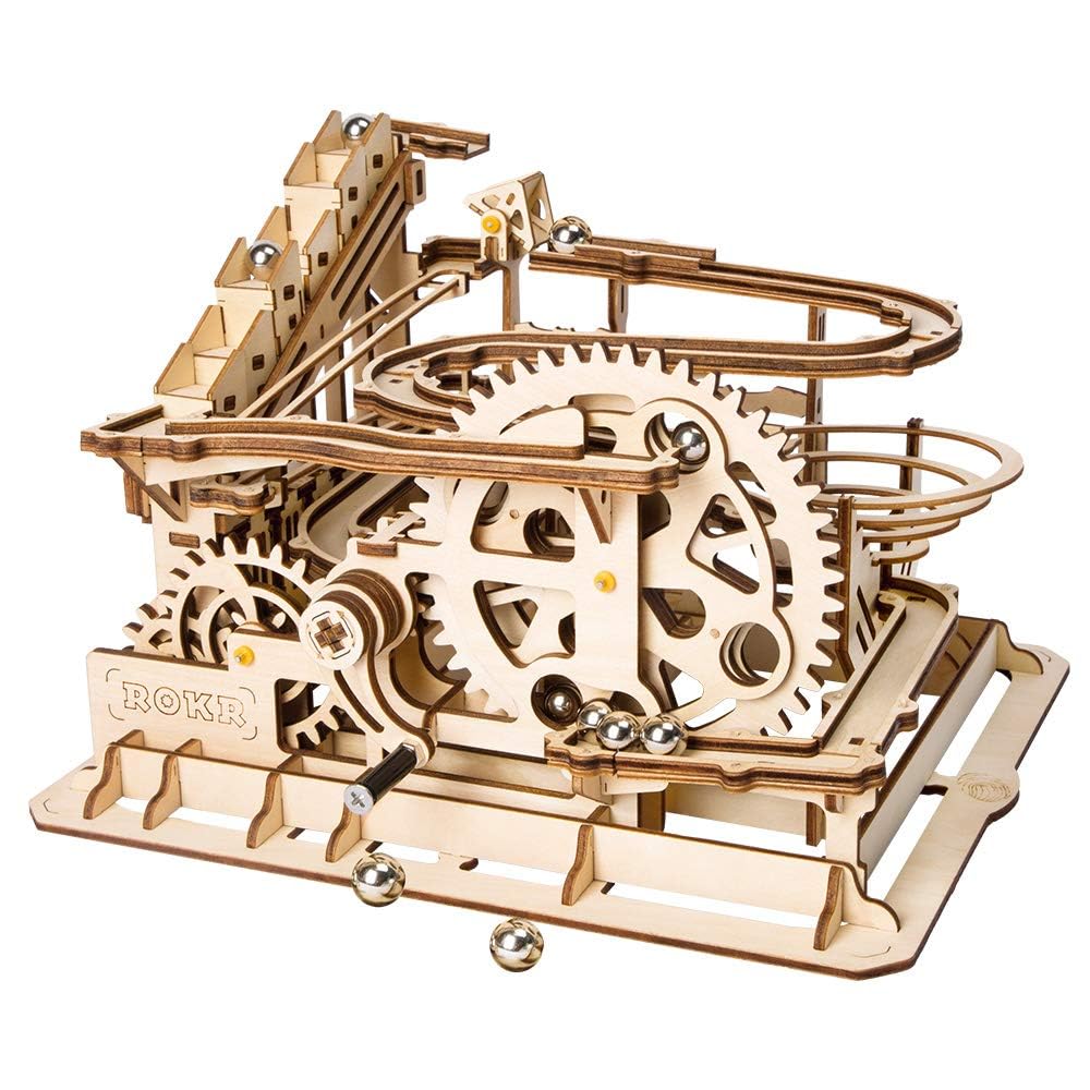 The Luddles Mechanical Marble Run — 3D Wooden Puzzle
