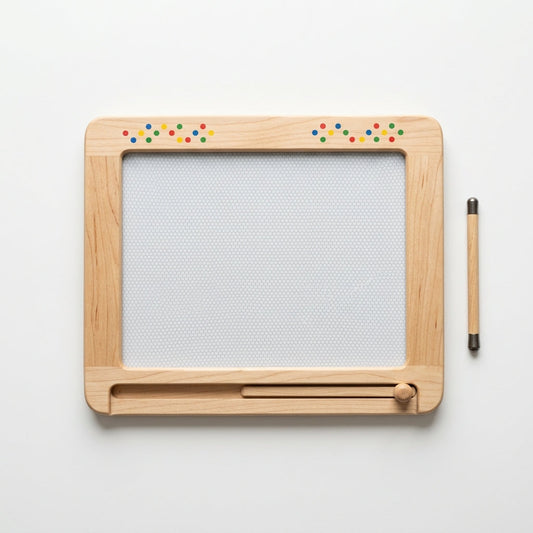 Luddles Wooden Magnetic Drawing Board