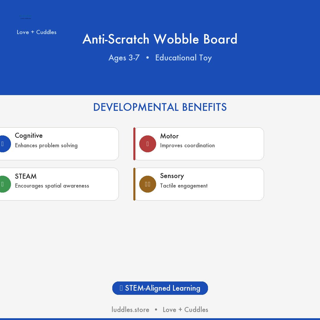 The Luddles Anti-Scratch Wobble Board