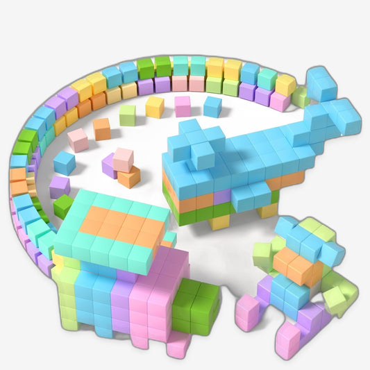 The Luddles Mega Magnetic Blocks — 60 Pieces