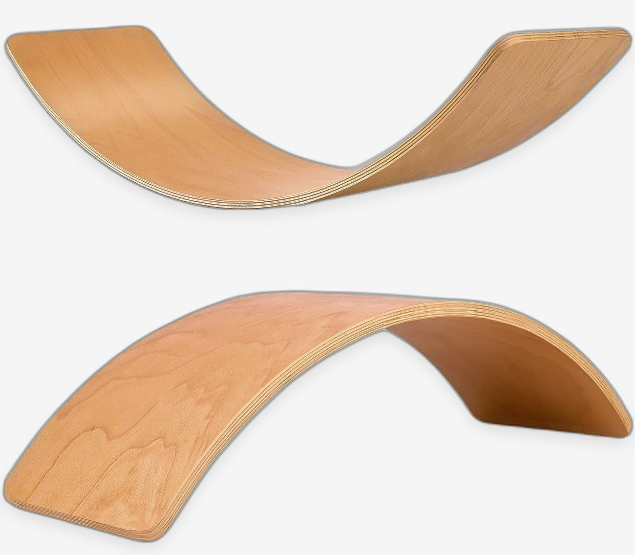 The Luddles Natural Wobble Board — 37 Inch