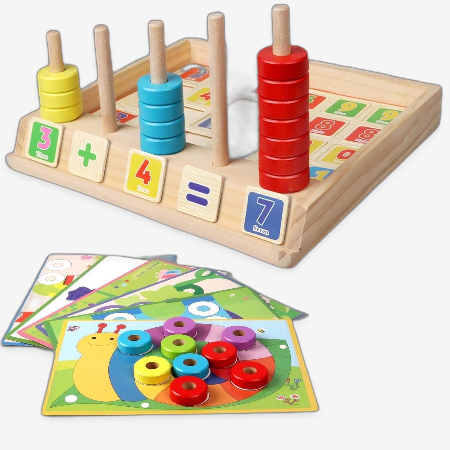 The Luddles Montessori Math Manipulatives Kit