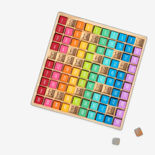 The Luddles Wooden Multiplication Board