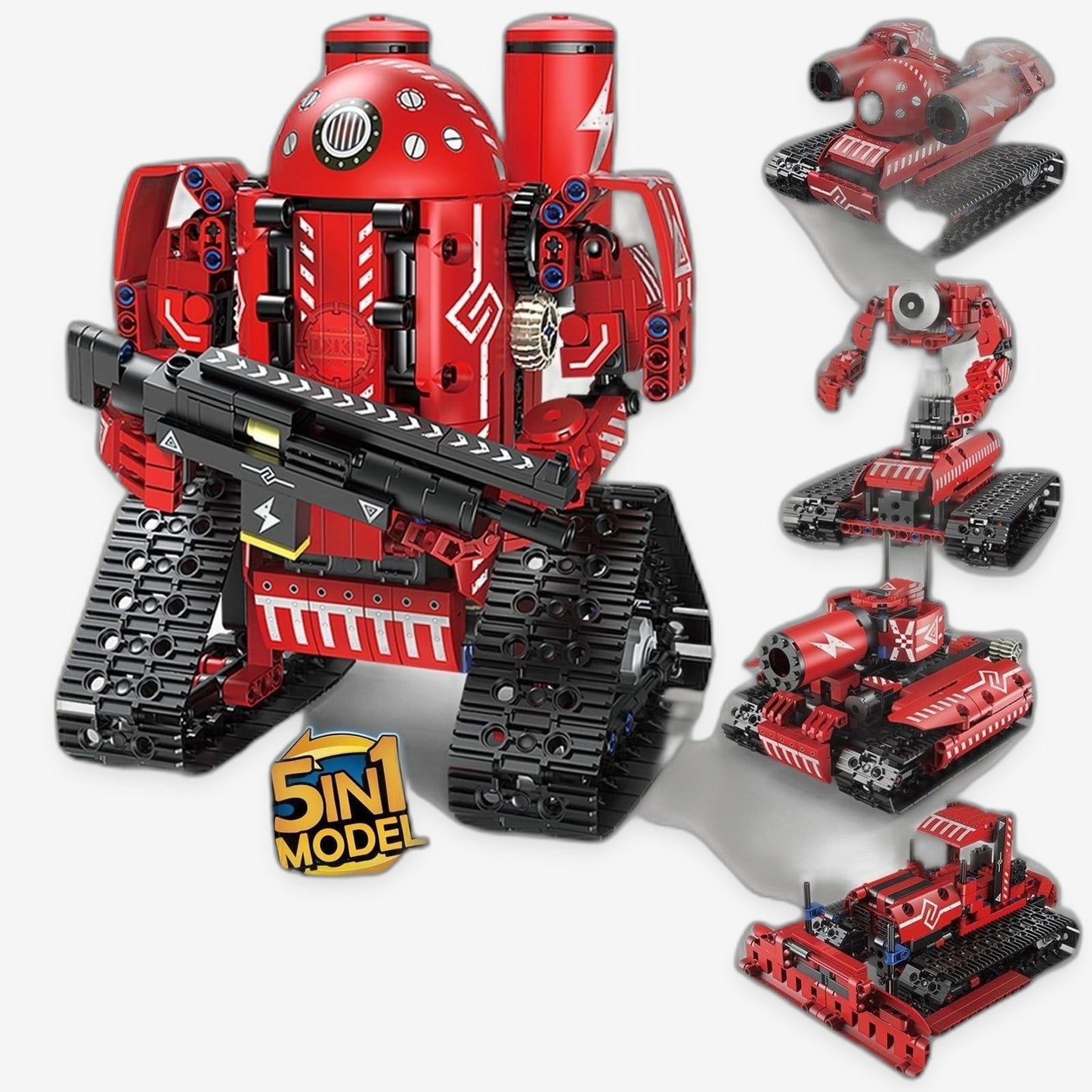 The Luddles 5-in-1 Remote Control Robot — STEM Builder