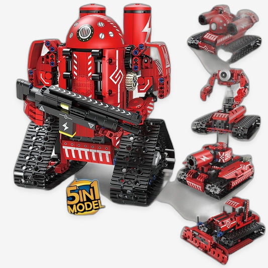 The Luddles 5-in-1 Remote Control Robot — STEM Builder