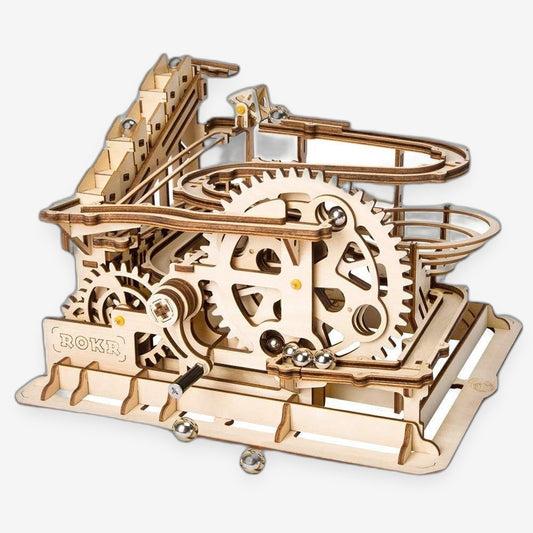 The Luddles Mechanical Marble Run — 3D Wooden Puzzle
