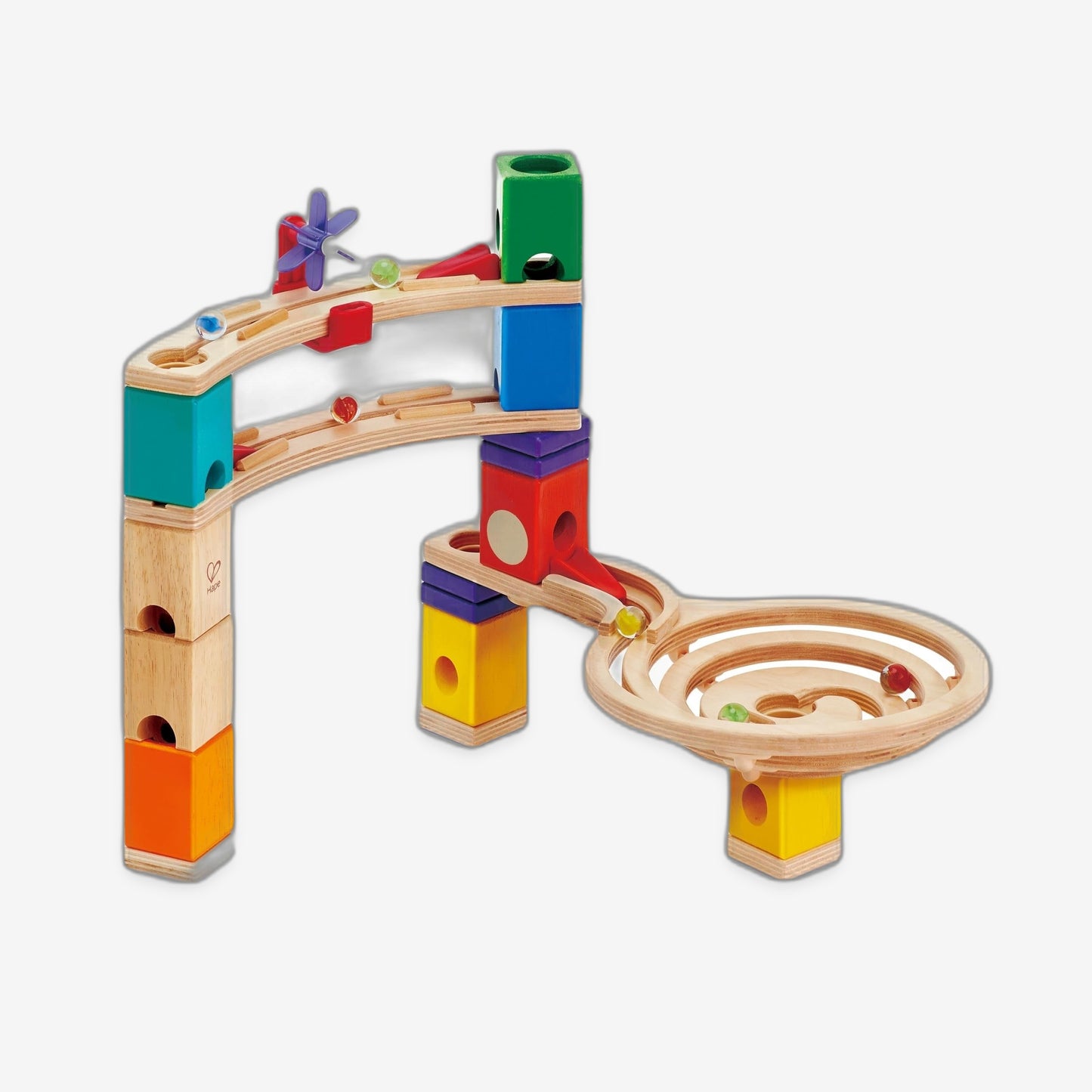 The Luddles Premium Wooden Marble Run