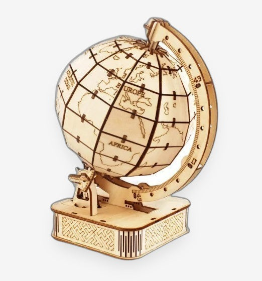 The Luddles Earth Globe 3D Wooden Puzzle