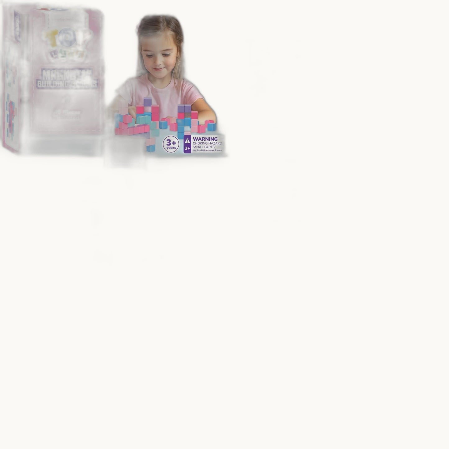 The Luddles Premium Magnetic Building Blocks — 48 Pieces