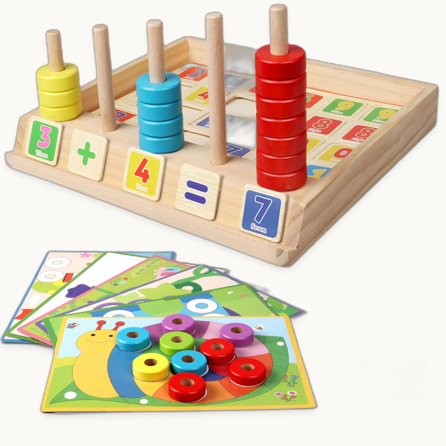 The Luddles Montessori Math Manipulatives Kit