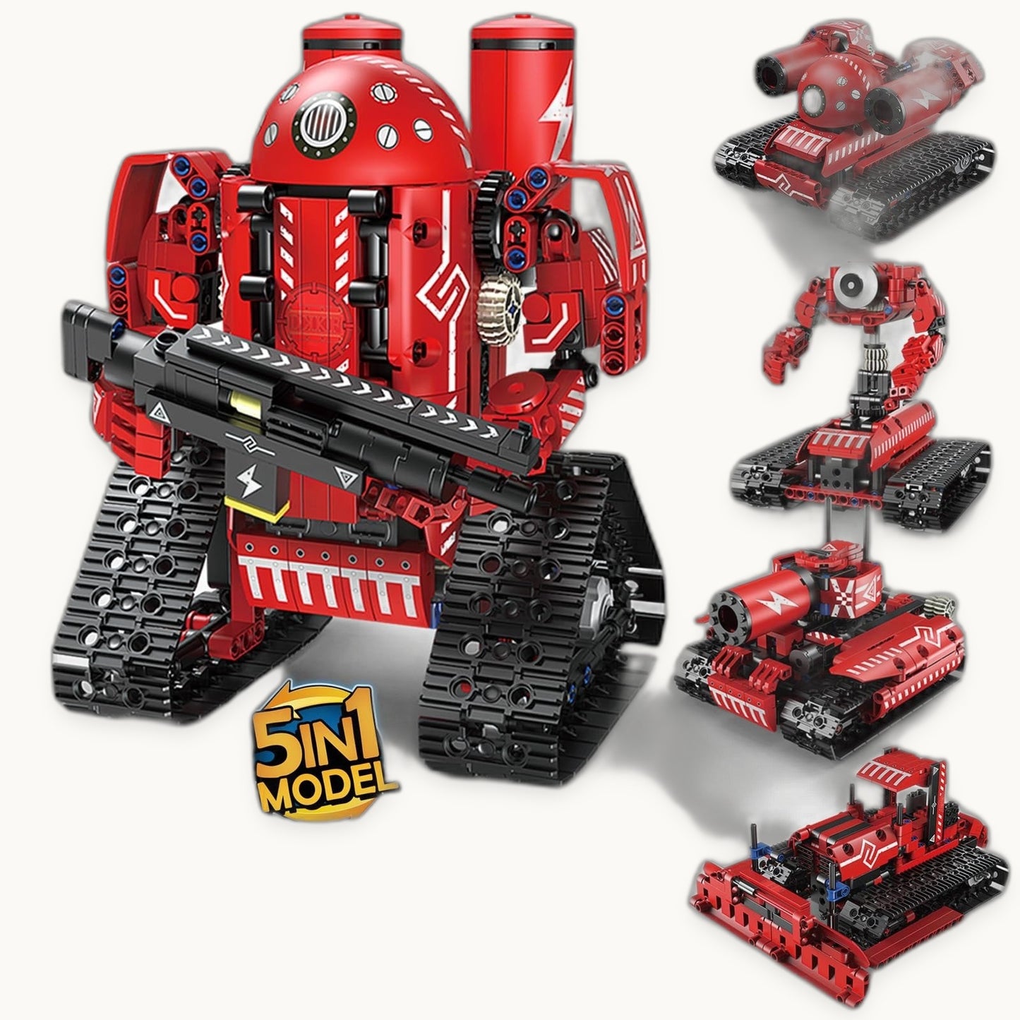 The Luddles 5-in-1 Remote Control Robot — STEM Builder