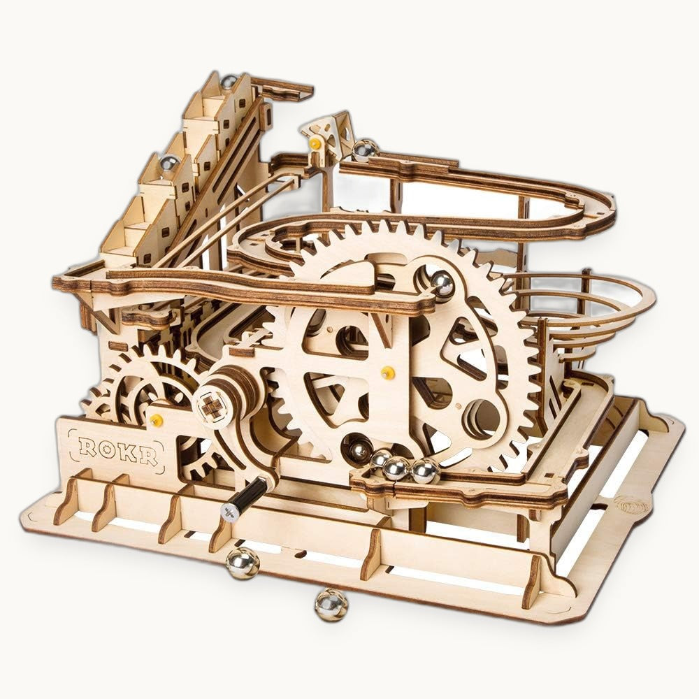 The Luddles Mechanical Marble Run — 3D Wooden Puzzle