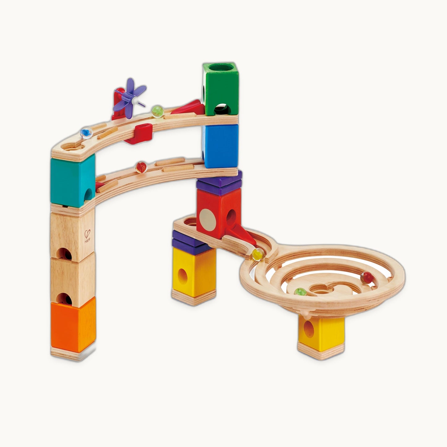 The Luddles Premium Wooden Marble Run