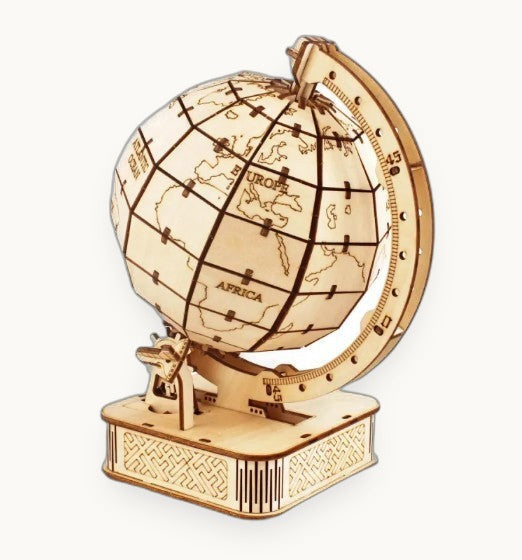 The Luddles Earth Globe 3D Wooden Puzzle