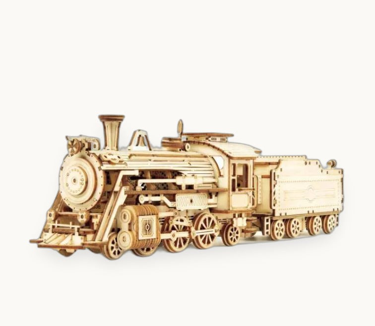 The Luddles Steam Train 3D Mechanical Puzzle