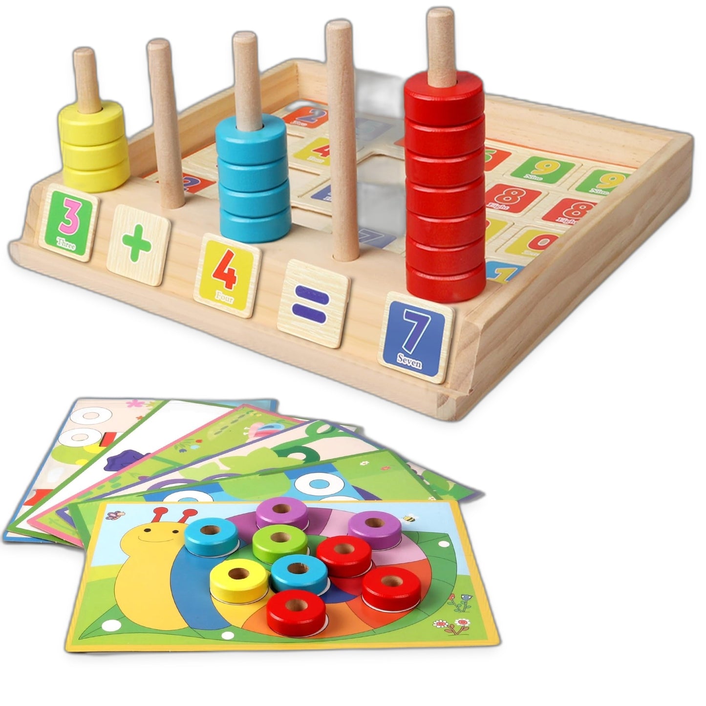 The Luddles Montessori Math Manipulatives Kit