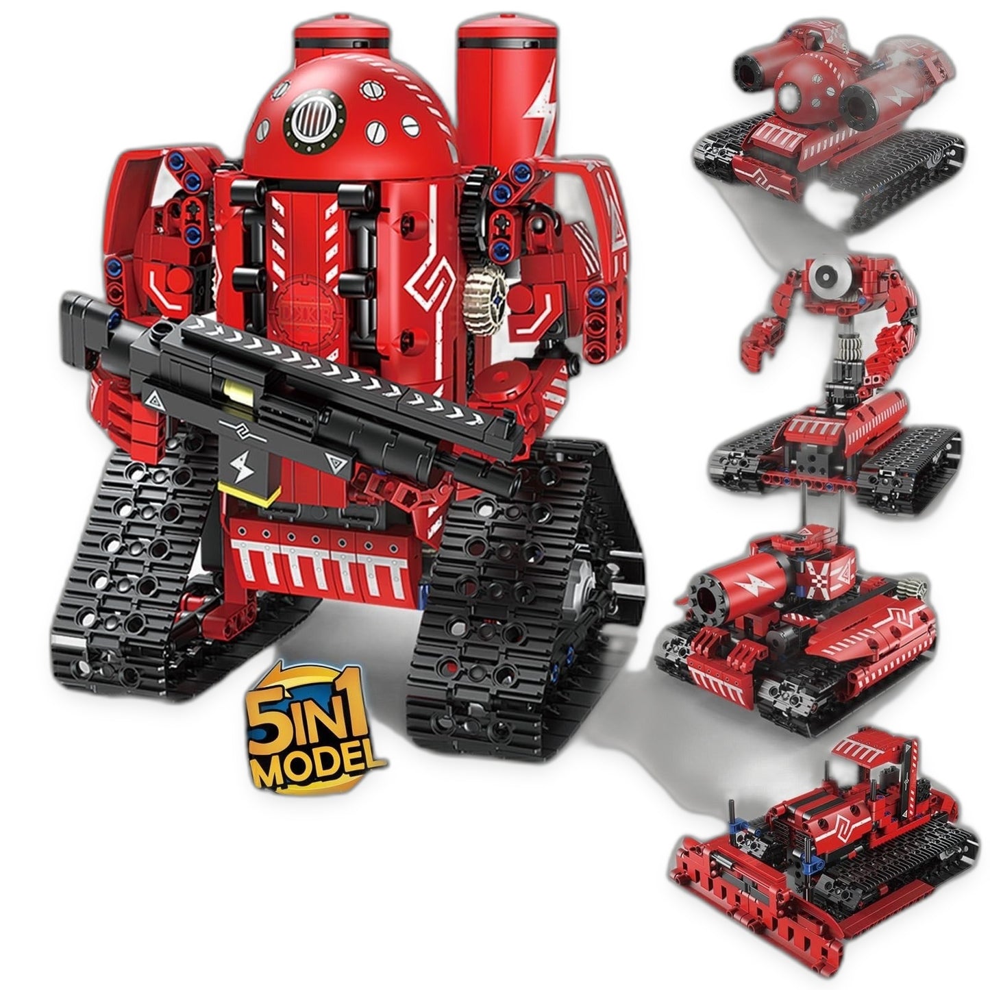 The Luddles 5-in-1 Remote Control Robot — STEM Builder