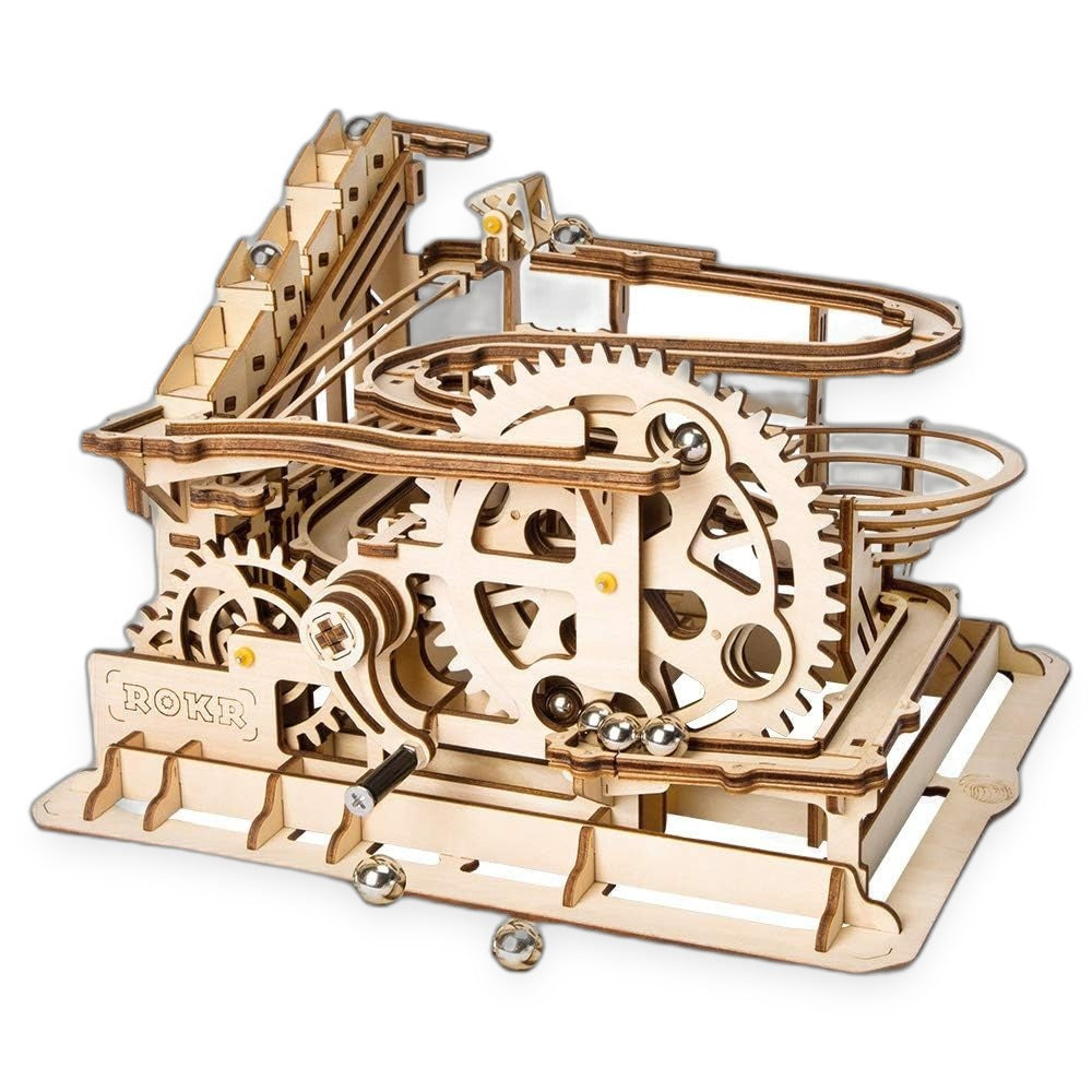 The Luddles Mechanical Marble Run — 3D Wooden Puzzle