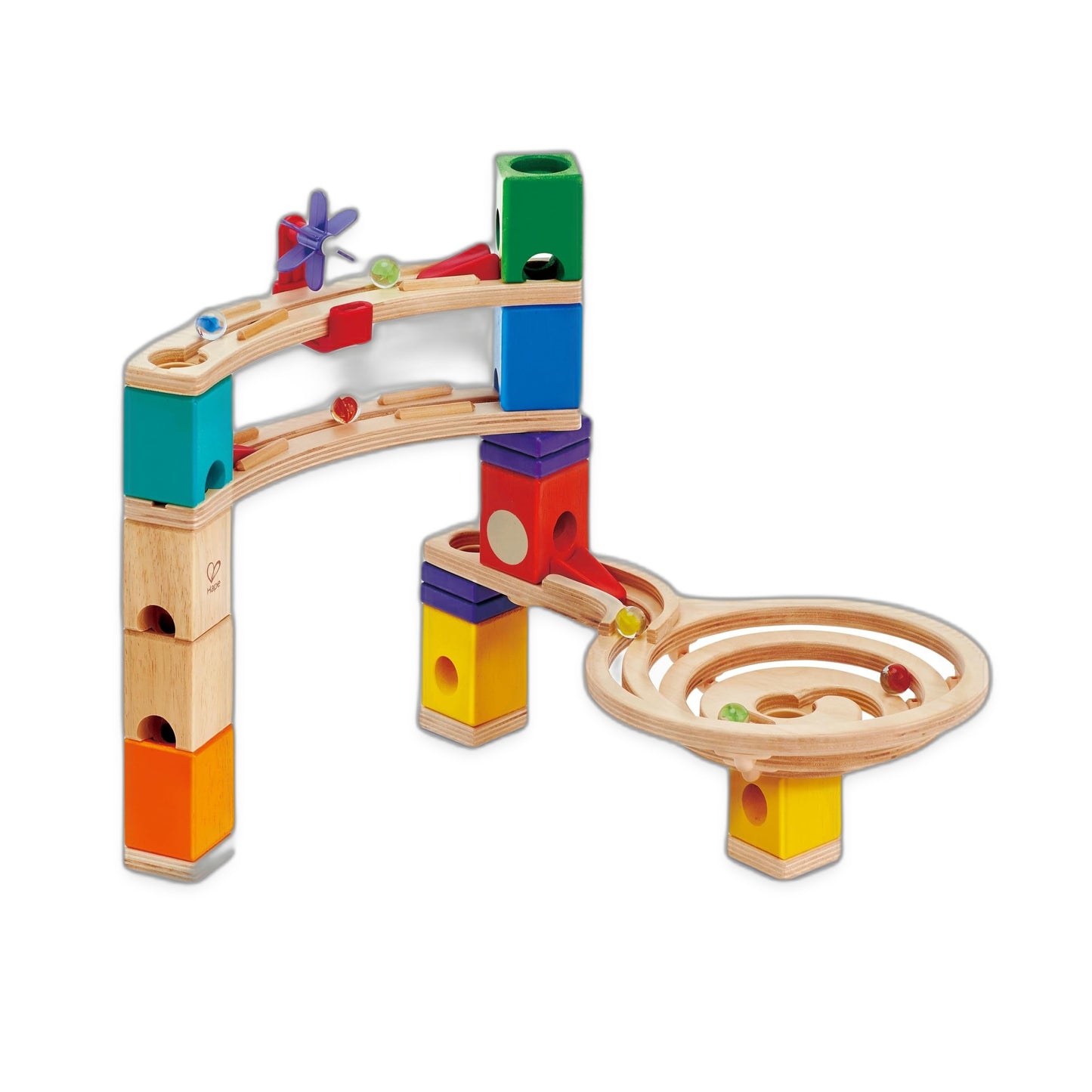 The Luddles Premium Wooden Marble Run