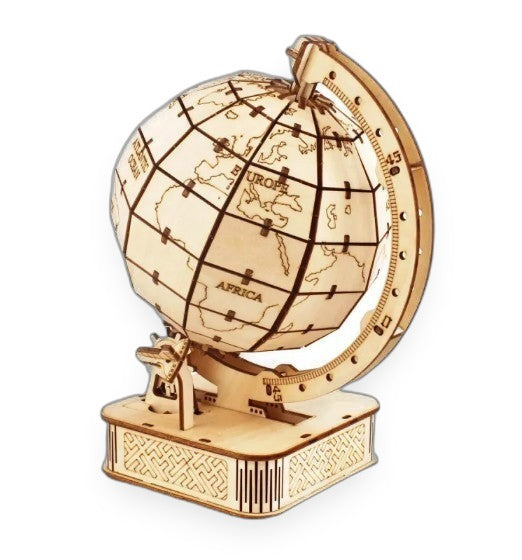 The Luddles Earth Globe 3D Wooden Puzzle