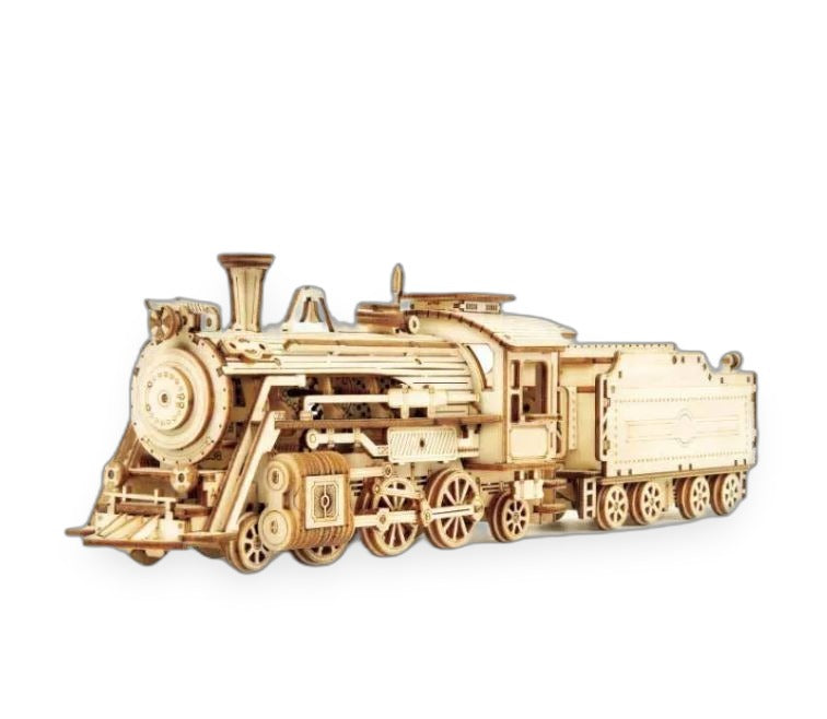 The Luddles Steam Train 3D Mechanical Puzzle