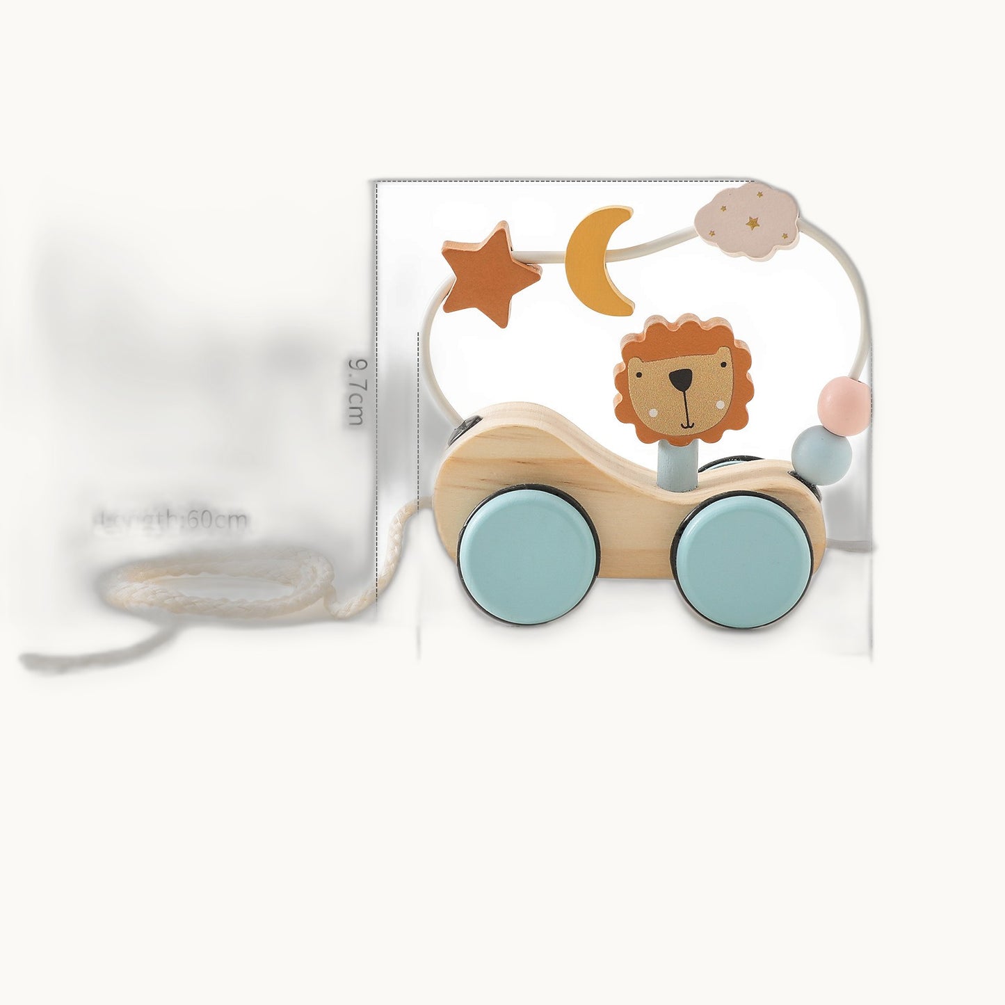 The Luddles First Puzzle Set — Wooden Shapes